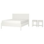 IKEA TONSTAD yatak odası seti kırık beyaz - 29606763