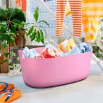 Ikea Torkıs Çamaşır Sepeti Pembe 35 Lt