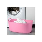 IKEA Torkıs Pembe 35 lt Esnek Büyük Çamaşır Sepeti