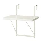 IKEA Torparö Beyaz 50 cm Balkon Masası