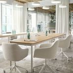 IKEA TOSSBERG/LANGFJALL çalışma sandalyesi gunnared bej-beyaz - 59513102