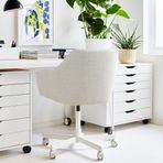 IKEA TOSSBERG/MALSKAR çalışma sandalyesi gunnared bej-beyaz - 79508232