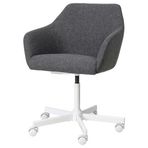 IKEA TOSSBERG/MALSKAR çalışma sandalyesi, gunnared koyu gri-beyaz