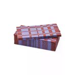 IKEA tr70579865 Groplöja Lila-Koyu Kırmızı Desenli Kağıt Peçete 38X38 Cm 30 Adet