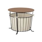 IKEA Trendmega Angesbyn Saklama Bölmeli Sehpa, Siyah-kahverengi, 60 Cm