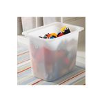 IKEA TROFAST 42x30x36 cm Beyaz Çocuk Odası Eşya Oyuncak Saklama Kutusu