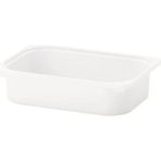 IKEA Trofast Beyaz Saklama Kutusu Dikdörtgen Şekilde 42 cm Kapasite 1 Adet Kullanım için Uygun