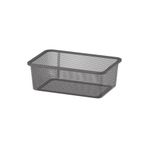IKEA Trofast Çelik Saklama Kutusu, Koyu Gri, 20x30x10 cm