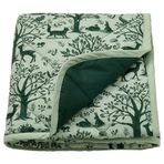 IKEA TROLLDOM bebek battaniyesi yeşil - 30515125