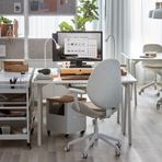 IKEA TROTTEN çalışma masası beyaz - 29424942
