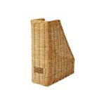 IKEA Trummıs El Yapımı Rattan Kutu Klasör Dosyalık Magazinlik Evrak Dergi Dosyası