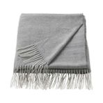 IKEA Tv Battaniye,koltuk Örtü Püsküllü Örtü Gri Renk 120X160 cm - 120 x 160 cm