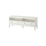 IKEA tv sehpası, beyaz, 162x40x63 cm Ayarlanabilir ayaklar TV sehpası