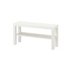 IKEA tv sehpası, beyaz, 90x26x45 cm