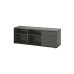 IKEA Tv Sehpası Koyu Gri 146x37x50 cm