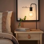 IKEA TVARHAND masa lambası siyah - 90510894