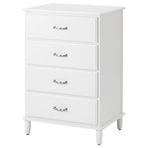 IKEA TYSSEDAL 4 çekmeceli şifonyer beyaz - 10391324