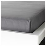 IKEA Ullvide Gri 240x260 cm Çift Kişilik Çarşaf