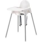 Ikea Unisex Beyaz Antilop Tepsili Mama Sandalyesi - Çok Renkli