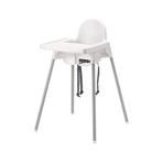IKEA Unisex Beyaz Antilop Tepsili Mama Sandalyesi