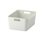 IKEA Uppdatera kutu beyaz organizer kutu, düzenleyici kutu donmezco beyaz çok amaçlı kutu 34x24cm