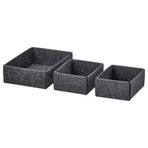IKEA UPPDATERA kutu seti gri - 20544185