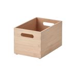 IKEA Uppdatera Saklama Kutusu, Bambu, Bej