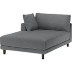 Ikea Uppåkra Uzanma Koltugu: G 127 cm x D 180 cm x Y 95 cm Koyu Gri Buklet Kumaşla Evde Konfor!