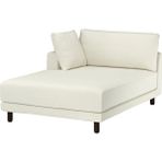 Ikea Uppåkra Uzanma Koltuğu: Kırık Beyaz Buklet Kumaşla Gelen Konfor. G 127 x D 180 x Y 95 cm Boyutl