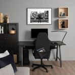 IKEA UTESPELARE oyuncu masası ve sandalyesi siyah - 19440706