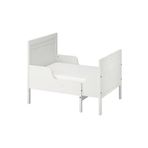 IKEA uzayabilen çocuk karyolası, beyaz, 80x200 cm