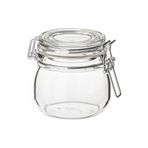 IKEA Vakum Kapaklı Cam Kavanoz Şeffaf 0.5 Litre Contalı Kavanoz