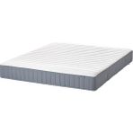 IKEA Valevag Çift Kişilik Yatak Açık Mavi 140X200 cm Açık Sert - 140 x 200 x 23 cm