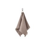 IKEA VALLASÅN yüz havlusu, el havlusu, mutfak havlusu, donmezco açık gri-kahverengi, 40x70 cm