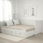 IKEA VANNAREID tek kişilik yatak bej - 70486729