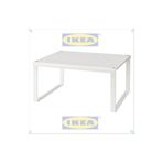 IKEA Variera Beyaz Çelik Dolap İçi Düzenleyici, 32x28x16 cm