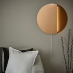 IKEA VARMBLIXT aydınlatmalı ayna bronz - 10531541
