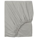 IKEA VARVIAL lastikli çarşaf gri - 60621775