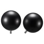 IKEA VASENTLIG perde çubuğu topuzu siyah - 00620038