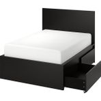 IKEA Venge Kullanışlı Çift Kişilik Karyola 160X200 cm - 160 x 200 cm