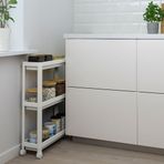Ikea Vesken Servis Sehpası, Beyaz