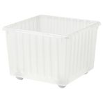 IKEA VESSLA tekerlekli kutu beyaz - 30064849