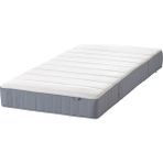 IKEA Vesteröy 90x200 cm Açık Mavi Tek Kişilik Yatak