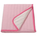 IKEA VETEJORDFLY yatak örtüsü pembe-beyaz - 70606722