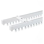 IKEA VIDGA korniş seti beyaz - 49571507