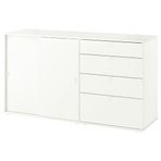 IKEA VIHALS dolap kombinasyonu beyaz - 29442173