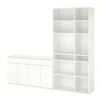 IKEA VIHALS dolap kombinasyonu beyaz - 39440611