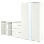 IKEA VIHALS dolap kombinasyonu beyaz - 59442181