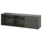 IKEA VIHALS tv sehpası koyu gri - 50542868