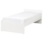 IKEA VIHALS/LINDBADEN tek kişilik karyola beyaz - 99625796